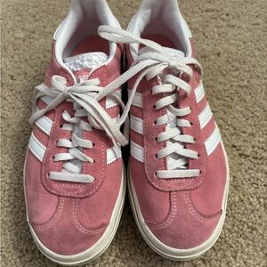 Adidas Gazelle Bold Women's Sugar pop pink Suede Sneakers